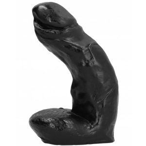 ALL Black Realistische Dildo met Ballen ALL Black Realistische Dildo met Ballen - Afbeelding 2