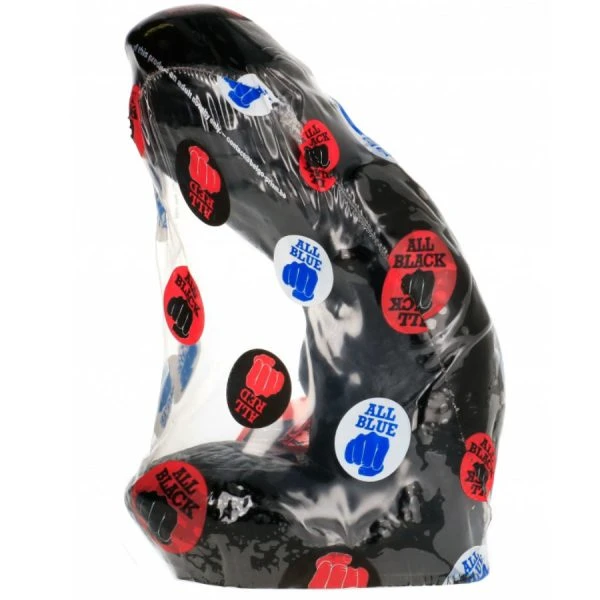 ALL Black Realistische Dildo met Ballen