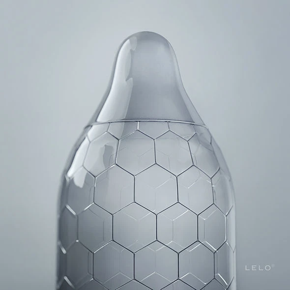 Lelo HEX Condooms 36 stuks doos, natuurlatex, 0,045 mm