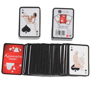 Secretplay 100% Games Pocket Kamasutra Spielkarten 54 Positionen Secretplay 100% Games Pocket Kamasutra Spielkarten 54 Positionen – Bild 1