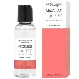 Mixgliss Happy Litchi Silikon-Gleitmittel 50 ml