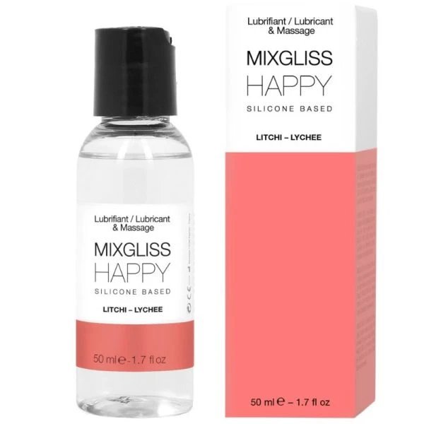 Mixgliss Happy Litchi Silicon-Glijmiddel 50 ml