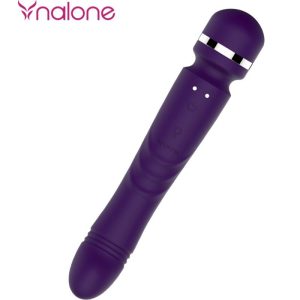 Nalone Yoni dubbelkopvibrator met 7 standen, siliconen en metaal Nalone Yoni dubbelkopvibrator met 7 standen, siliconen en metaal - Afbeelding 3