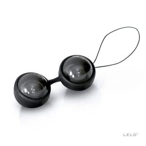 Lelo Luna Beads Noir Love Balls for Pelvic Floor Training, 29 mm