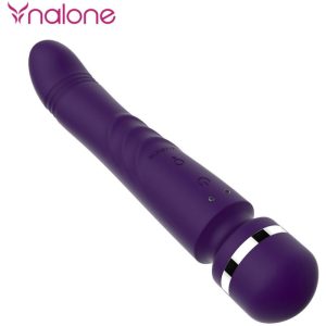 Nalone Yoni dubbelkopvibrator met 7 standen, siliconen en metaal Nalone Yoni dubbelkopvibrator met 7 standen, siliconen en metaal - Afbeelding 4