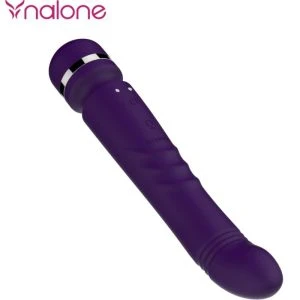 Nalone Yoni Doppelkopf-Vibrator mit 7 Modi, Silikon und Metall