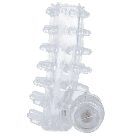 Casual Love Vibrator-Penishuls met ring, transparant