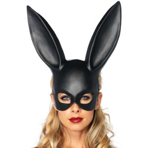 LEG Avenue Accessories Masquerade Konijnenmasker Zwart LEG Avenue Accessories Masquerade Konijnenmasker Zwart - Afbeelding 1