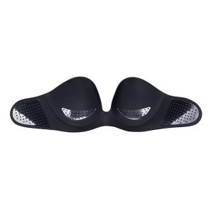BYE BRA - Bras Balconet-BH Gala met zelfklevende push-up pads, cup D, zwart BYE BRA - Bras Balconet-BH Gala met zelfklevende push-up pads, cup D, zwart - Afbeelding 3