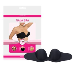 BYE BRA - Bras Balconet-BH Gala met zelfklevende push-up pads, cup D, zwart BYE BRA - Bras Balconet-BH Gala met zelfklevende push-up pads, cup D, zwart - Afbeelding 5