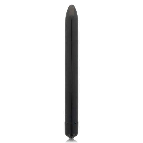Glossy Schlanker Minivibrator Schwarz, 165 x 18 mm