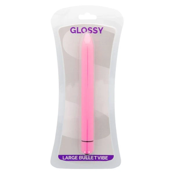 Glossy Minivibrator Deep Rose, slank en stil Glossy Minivibrator Deep Rose, slank en stil