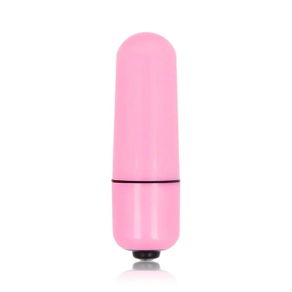 Glossy Small Bullet Vibe Deep Rose Minivibrator