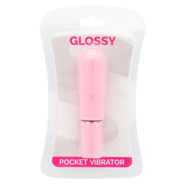 Glossy Zakvibrator Roze met 17.500 tr/min Glossy Zakvibrator Roze met 17.500 tr/min