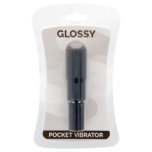 Glossy Taschenvibrator Schwarz, 107 x 25 mm, wasserbeständig Glossy Taschenvibrator Schwarz, 107 x 25 mm, wasserbeständig – Bild 3