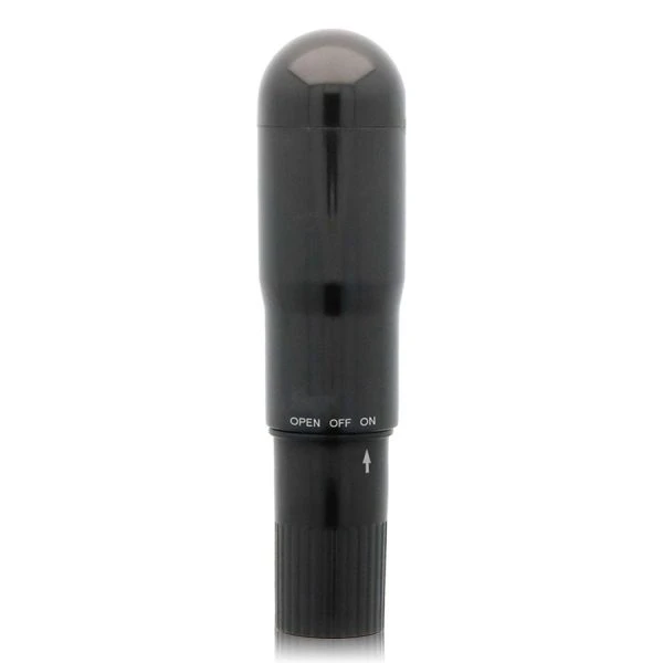 Glossy Taschenvibrator Schwarz, 107 x 25 mm, wasserbeständig Glossy Taschenvibrator Schwarz, 107 x 25 mm, wasserbeständig