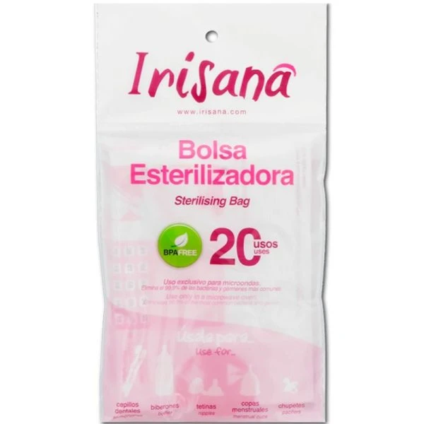 Iriscup-sterilisatiezakje voor menstruatiecups, 20 toepassingen