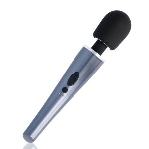 Black&silver Dexter Massagestab van siliconen, oplaadbaar Black&silver Dexter Massagestab van siliconen, oplaadbaar - Afbeelding 2