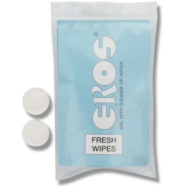 Eros Fresh Wipes Intim-Reinigungstücher, 12 Stück