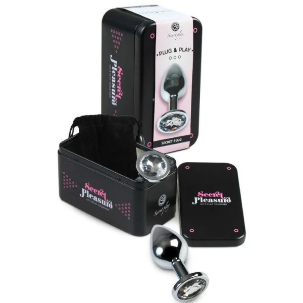 Secretplay Toys Analplug aus Aluminium, 8 cm