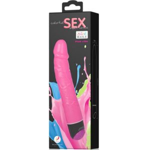 Baile Bunte SEX Realistische Vibrator Roze Baile Bunte SEX Realistische Vibrator Roze - Afbeelding 7