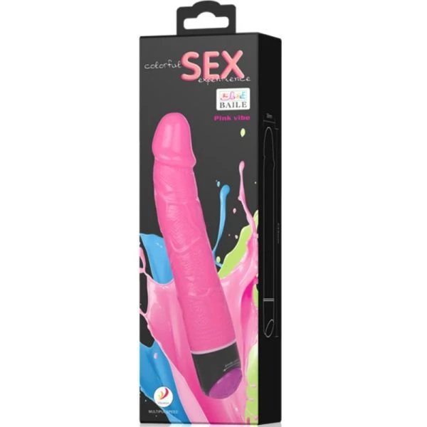 Baile Bunte SEX Realistische Vibrator Roze