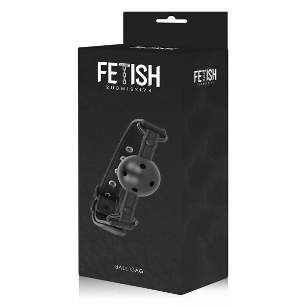 Fetish Submissive Bondage vegan bit met ademgaten 61,5 cm Fetish Submissive Bondage vegan bit met ademgaten 61,5 cm