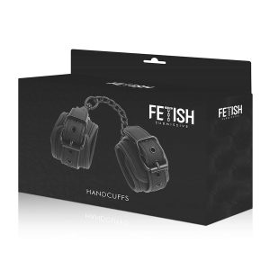 Fetish Submissive Handboeien van veganistisch leer met neopreen voering Fetish Submissive Handboeien van veganistisch leer met neopreen voering - Afbeelding 9