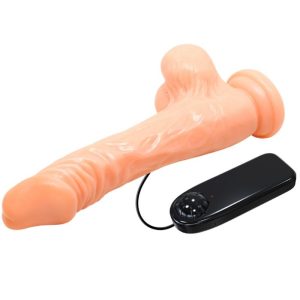 Baile Vibrators Realistische Hahndildo met Vibratie en Zuignap Baile Vibrators Realistische Hahndildo met Vibratie en Zuignap - Afbeelding 4