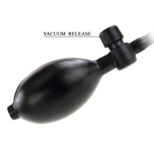 Baile opblaasbare latex dildo met handpomp Baile opblaasbare latex dildo met handpomp - Afbeelding 3