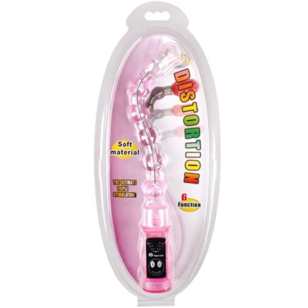 Baile Stimulating Driedelig Roze Stimulator buigbare G-punt vibrator
