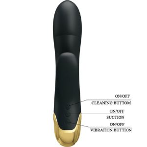 High Tech Pretty Love Naughty Vibrator met zuigfunctie en vibratie High Tech Pretty Love Naughty Vibrator met zuigfunctie en vibratie - Afbeelding 3