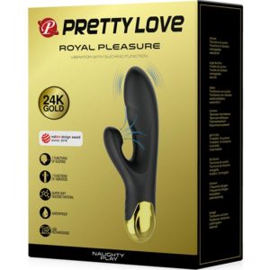 High Tech Pretty Love Naughty Vibrator met zuigfunctie en vibratie High Tech Pretty Love Naughty Vibrator met zuigfunctie en vibratie - Afbeelding 7