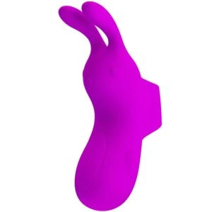 FUN Toys Pretty Love Smart Fingerhut-Vibrator mit Kaninchen, wiederaufladbar