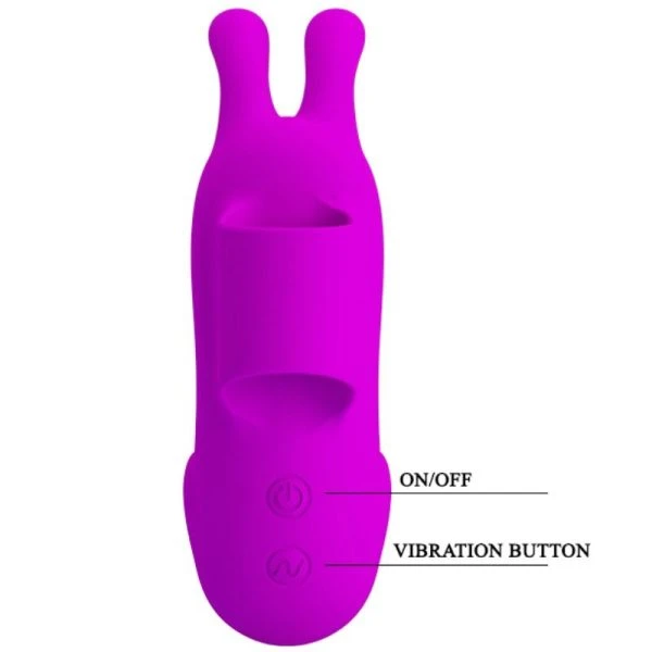 FUN Toys Pretty Love Smart Vingerhoed-Vibrator met Konijn, oplaadbaar FUN Toys Pretty Love Smart Vingerhoed-Vibrator met Konijn, oplaadbaar