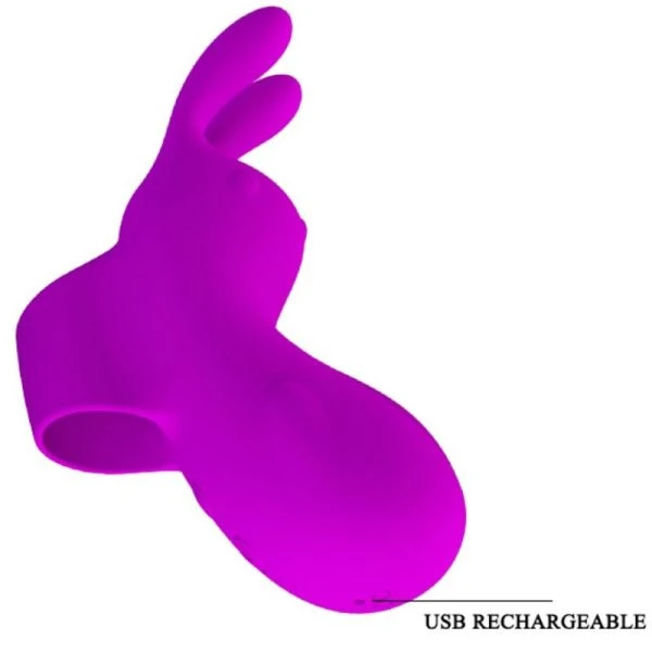 FUN Toys Pretty Love Smart Vingerhoed-Vibrator met Konijn, oplaadbaar FUN Toys Pretty Love Smart Vingerhoed-Vibrator met Konijn, oplaadbaar