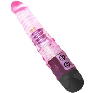 Baile Vibrators Rosa Vibrator met 10 standen en genopte schacht Baile Vibrators Rosa Vibrator met 10 standen en genopte schacht - Afbeelding 2