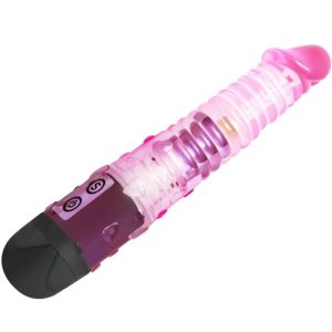 Baile Vibrators Rosa Vibrator met 10 standen en genopte schacht Baile Vibrators Rosa Vibrator met 10 standen en genopte schacht - Afbeelding 7