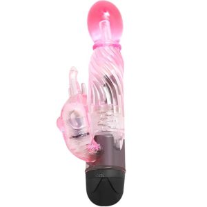 Baile Vibrators Rabbit-Vibrator met clitorisstimulator, 10 standen, roze Baile Vibrators Rabbit-Vibrator met clitorisstimulator, 10 standen, roze - Afbeelding 1