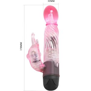 Baile Vibrators Rabbit-Vibrator met clitorisstimulator, 10 standen, roze Baile Vibrators Rabbit-Vibrator met clitorisstimulator, 10 standen, roze - Afbeelding 3