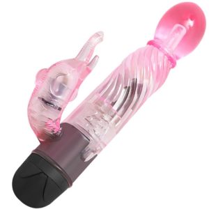 Baile Vibrators Rabbit-Vibrator met clitorisstimulator, 10 standen, roze Baile Vibrators Rabbit-Vibrator met clitorisstimulator, 10 standen, roze - Afbeelding 4