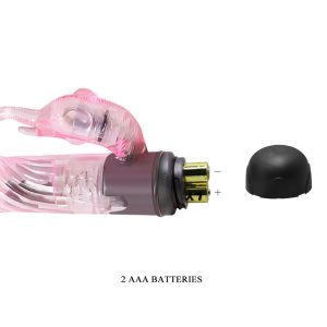 Baile Vibrators Rabbit-Vibrator met clitorisstimulator, 10 standen, roze Baile Vibrators Rabbit-Vibrator met clitorisstimulator, 10 standen, roze - Afbeelding 5