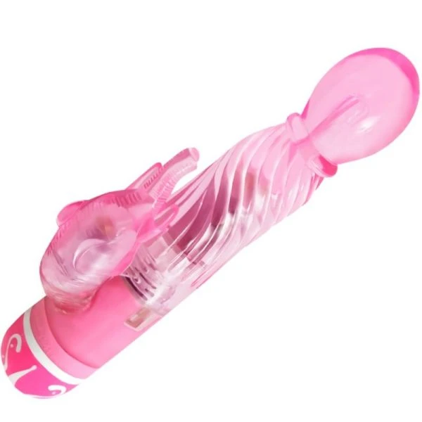 Baile Vibrators Multispeedvibrator mit Klitoris-Stimulator, rosa