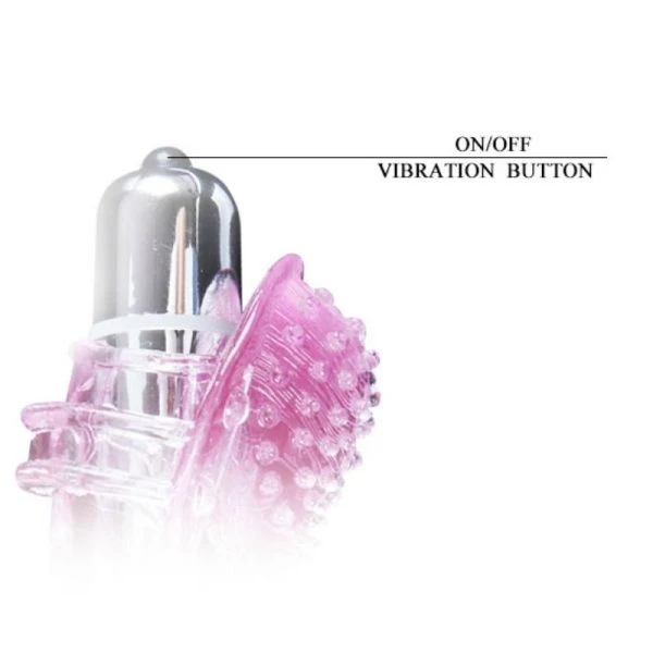 Baile Fingervibrator Massager met balvibratie, 10 modi