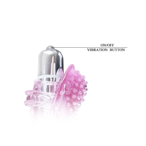 Baile Fingervibrator Massager met balvibratie, 10 modi