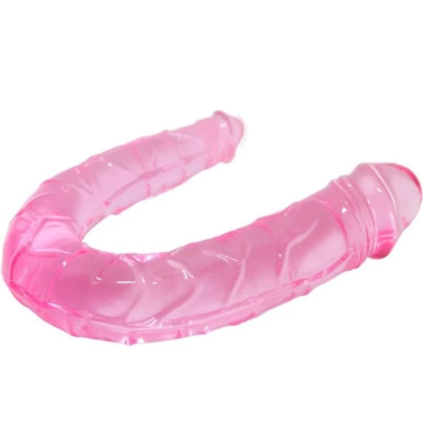 Baile Dildos Dubbele Dildo Dubbel Roze TPR 30,5 cm Baile Dildos Dubbele Dildo Dubbel Roze TPR 30,5 cm