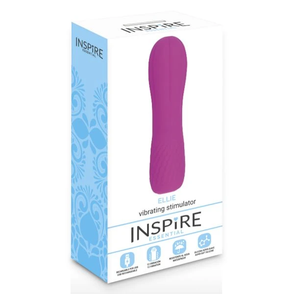 Inspire Essential Minivibrator Ellie Purple 11,6 cm Silikon