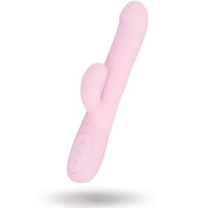 Inspire Sense Gabriella Pink Vibrator met Clitorisstimulator, Siliconen Inspire Sense Gabriella Pink Vibrator met Clitorisstimulator, Siliconen - Afbeelding 2