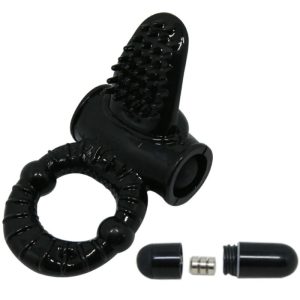Baile FOR HIM Sweet Ring Vibratiering met Konijn, zwart Baile FOR HIM Sweet Ring Vibratiering met Konijn, zwart - Afbeelding 4