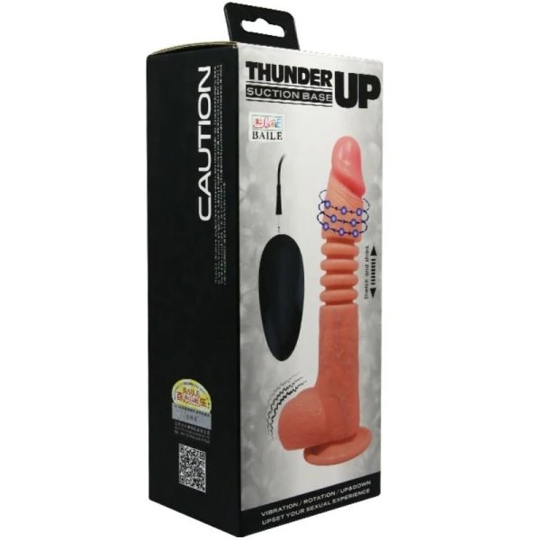 Baile Thunder UP Multifunctionele Vibrator met Rotatie en Zuignap